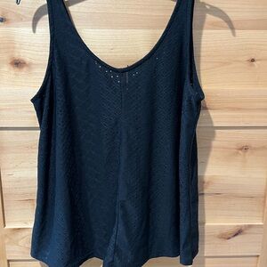 Elegant Black Sleeveless Top